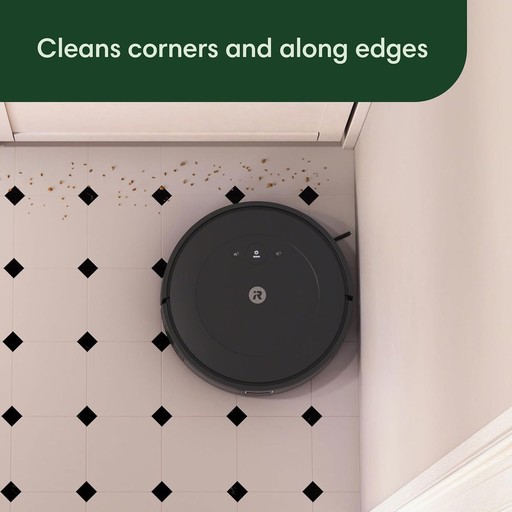 iRobot Roomba Vacuum 2 Essential Robot with AutoEmpty Dock, 3 Suction Levels, Latest Floor Tracking Sensors, and Compact Design (Black)