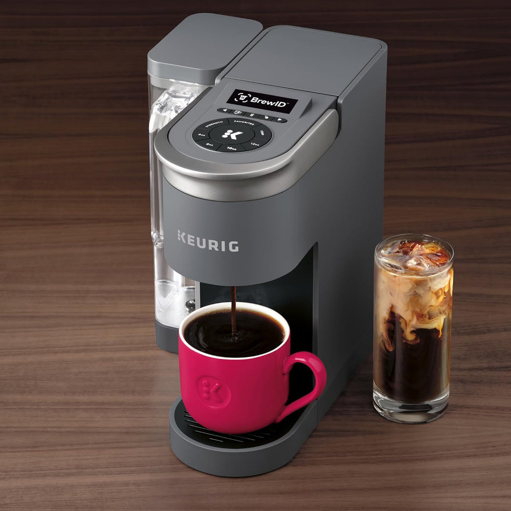 Keurig K-Supreme SMART Coffee Maker, MultiStream Technology, Brews 6-12oz Cup Sizes, Black