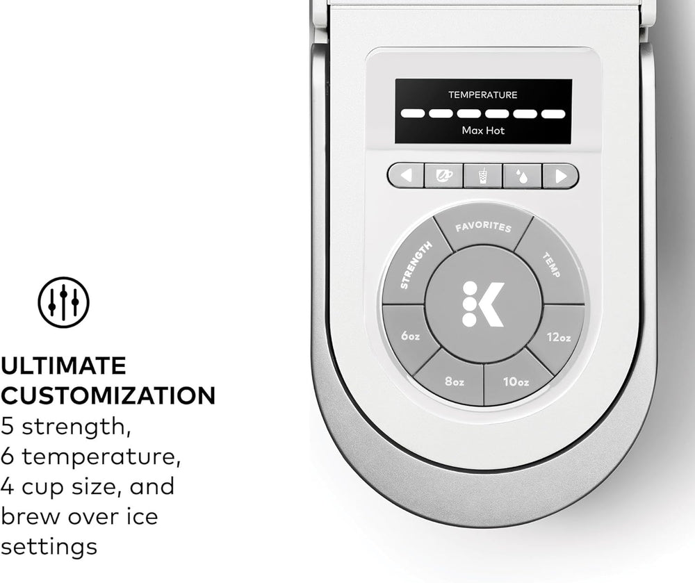 Keurig K-Supreme SMART Coffee Maker, MultiStream Technology, Brews 6-12oz Cup Sizes, Black