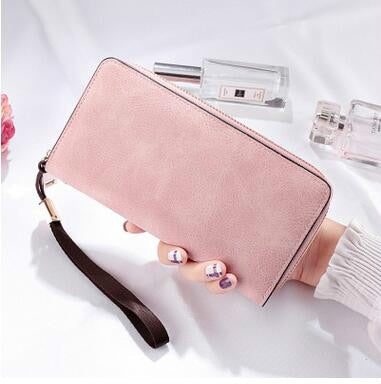 Brand Designer Wristband Wallets Women Many Departments Clutch Wallet Female Long Large Card Purse Ladies Handbag