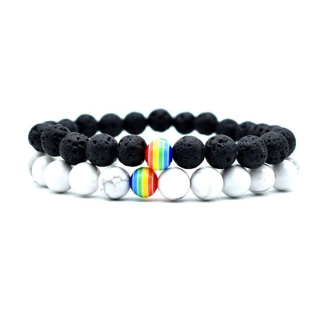 Men Bracelet for Men Women  Natural Stone Beaded  Chakra Yoga  Bracelet Universe  Solar System Planets Bracelets Charm Jewelry